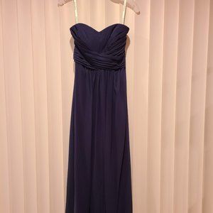 Blue Bridesmaid Dress
